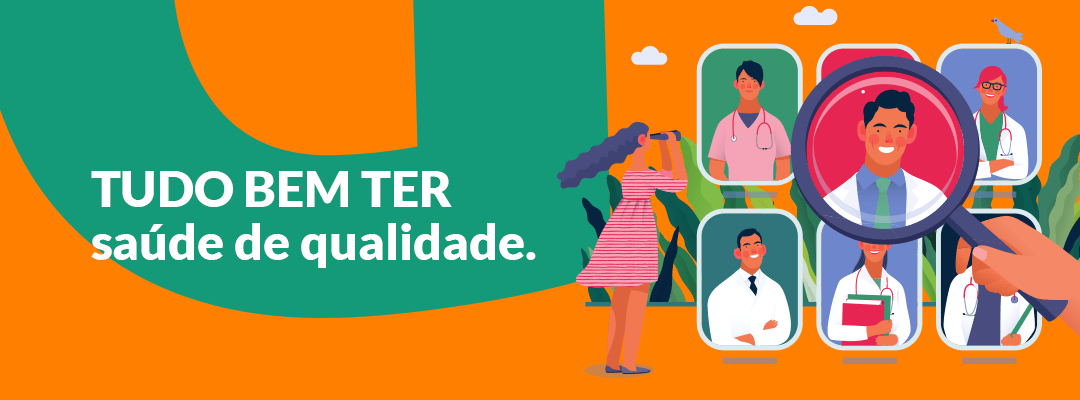 Acesso aos laboratórios e clínicas de imagem que são referências no mercado e aos melhores médicos especialistas da sua região.. Cuide da sua saúde com o aplicativo da tudobem