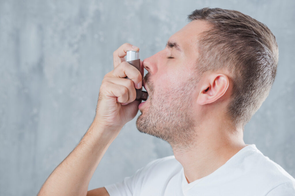 Doenças: bronquite e asmas