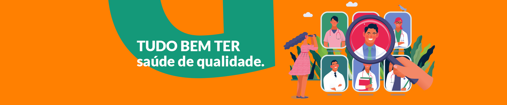 Acesso aos laboratórios e clínicas de imagem que são referências no mercado e aos melhores médicos especialistas da sua região.. Cuide da sua saúde com o aplicativo da tudobem